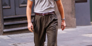 T-shirts and trousers are really not monotonous (try these ways to wear them in summer to easily look fashionable)