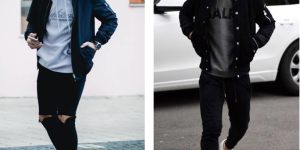 How to wear a sweatshirt to look stylish (boys wear a basic sweatshirt in a fashionable style)