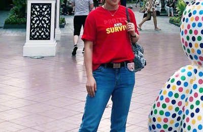 Liu Shiwen’s daily style is very eye-catching (striped T-shirt + sweatpants are comfortable and fashionable, so sweet and cute)