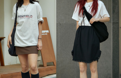 How to wear T-shirts from the street (it’s too trendy to wear in spring and summer, it’s fashionable and looks slimming)