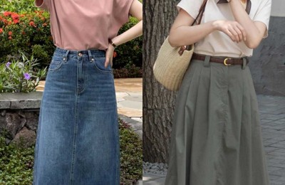 Learn how to wear these T-shirts in summer (it looks amazing even if you have short legs and a thick waist)