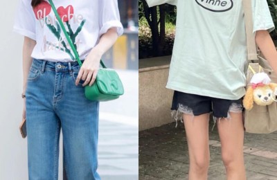 It is recommended to wear more T-shirts in summer (pair them with shorts for a fashionable and western look, and a skirt for an elegant and elegant look)