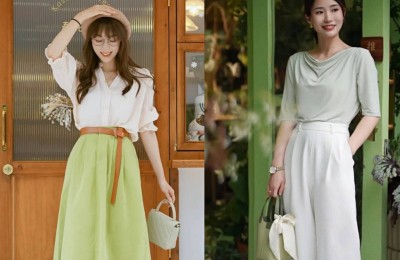 Buy the best clothes, don’t buy too many skirts, T-shirts and shirts, so match them (exude elegant femininity)