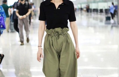 Liu Mintao’s style is really versatile (cartoon pattern T + cropped pants, energetic and age-reducing, these combinations are very tasteful)